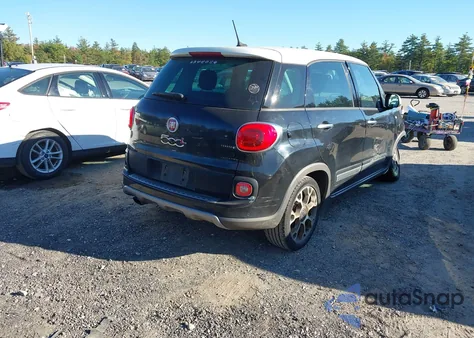 2014 Fiat 500L Trekking z USA, uszkodzony, nr VIN ZFBCFADH6EZ007784